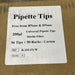 Microlit Pipette Tips 200 ul Universal Filtered 10 Racks with 96 Tips Each Pipettes & Pipette Tips Microlit
