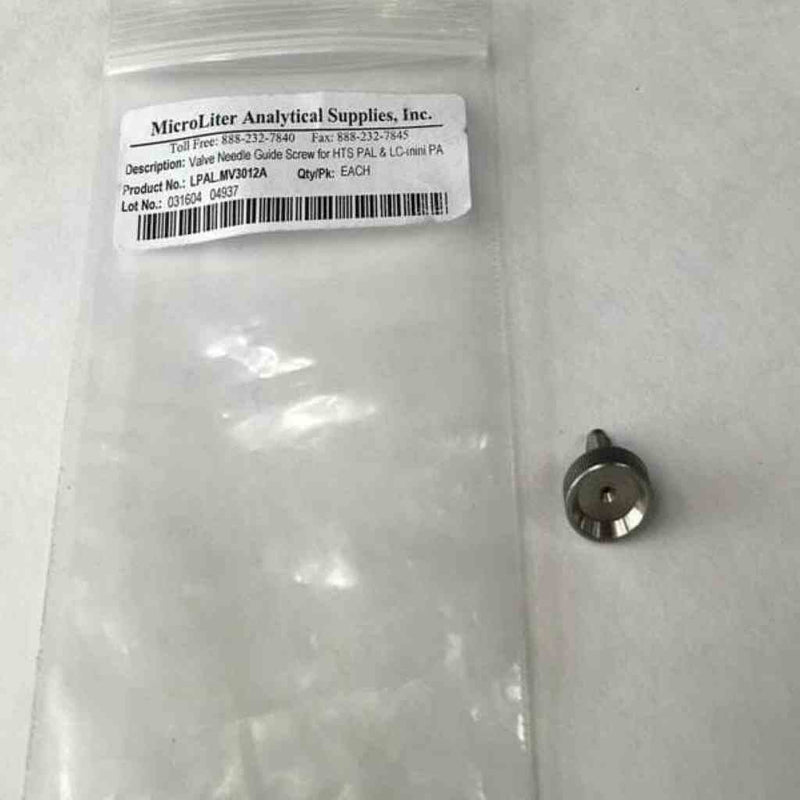Microliter Valve Needle Guide Screw for HTS PAL and LC-Mini PAL Autosamplers Microliter