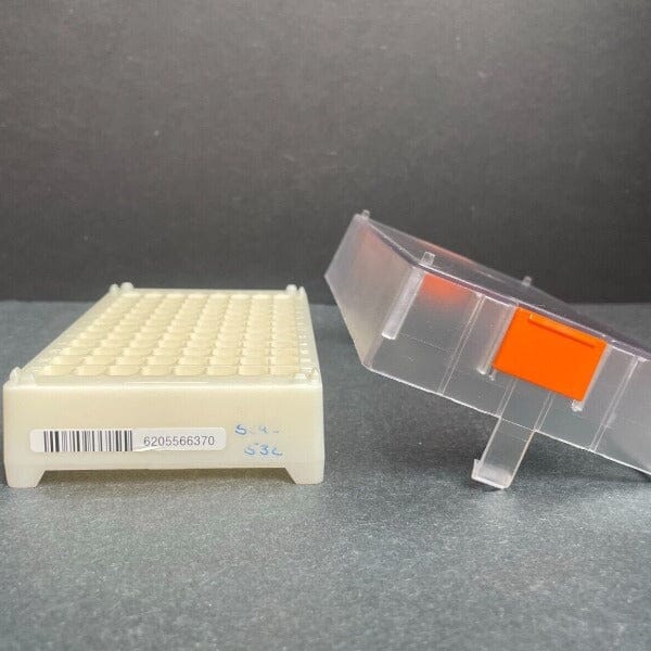 Micronic COMORACK-96 Microtube Rack Clear Lid Barcoded 40 Racks Lab Consumables::Tubes, Vials, and Flasks Micronic