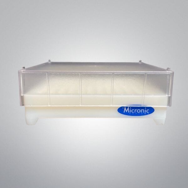 Micronic Rack Micronic Comorack-96 Microtube Rack with Clear Lid and Barcodes — Life ...