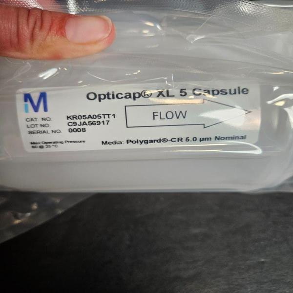 Milipore KR05A05TT1 Filter Capsule Opticap XL 5 Polygard 5 um Filters Millipore