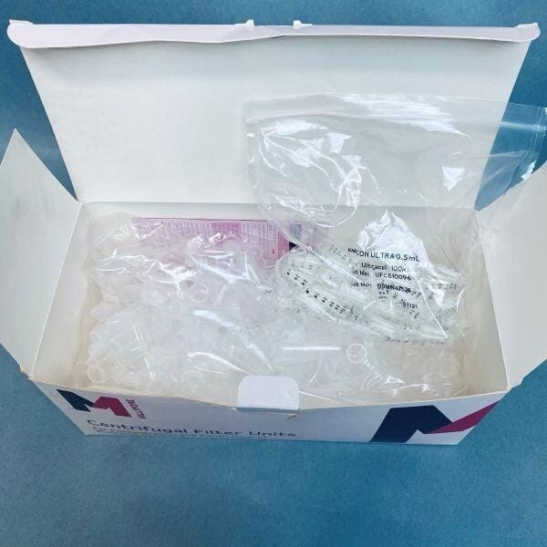 Millipore Amicon Centrifugal Filter Ultra 100K Ultracel 0.5 ml Pack of 68 Filters Millipore