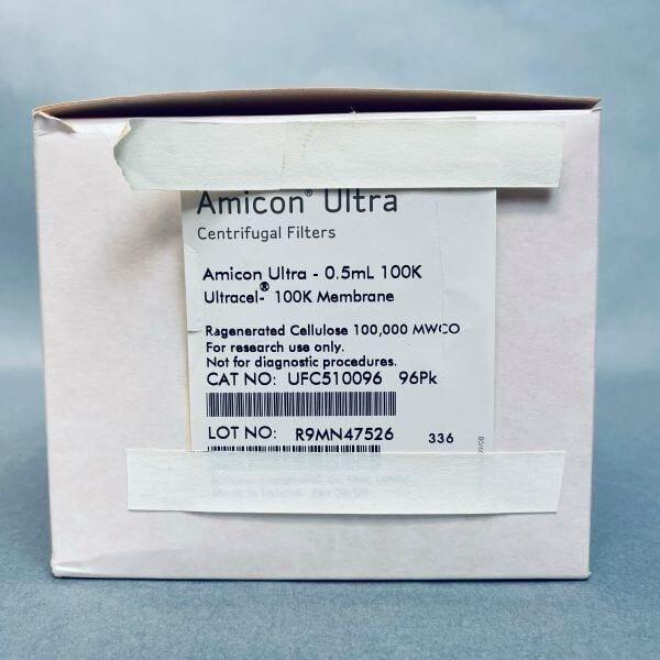Millipore Amicon Centrifugal Filter Ultra 100K Ultracel 0.5 ml Pack of 68 Filters Millipore