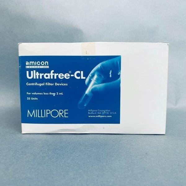 Millipore Amicon Ultrafree-CL Centrifuge Filter Regenerated Cellulose Pack of 25 Chromatography Columns & Reservoirs Millipore
