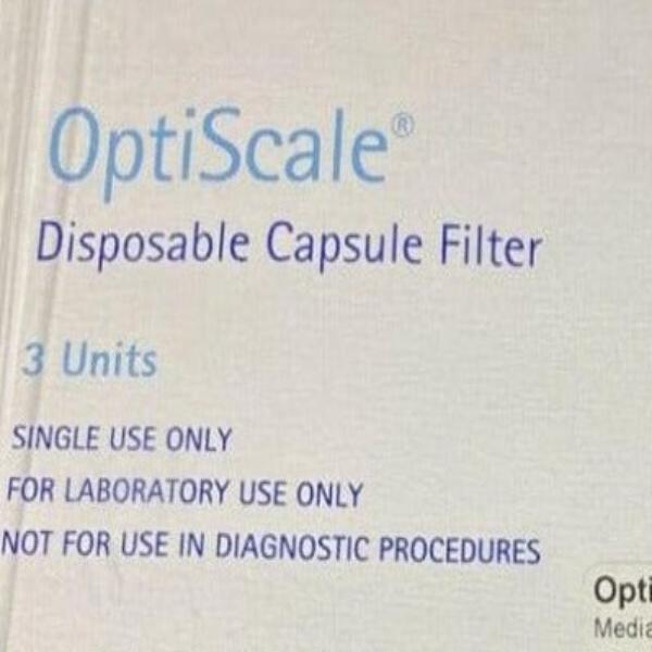 Millipore Capsule Filter OptiScale 47 Sealed 3 Filters Filters Millipore