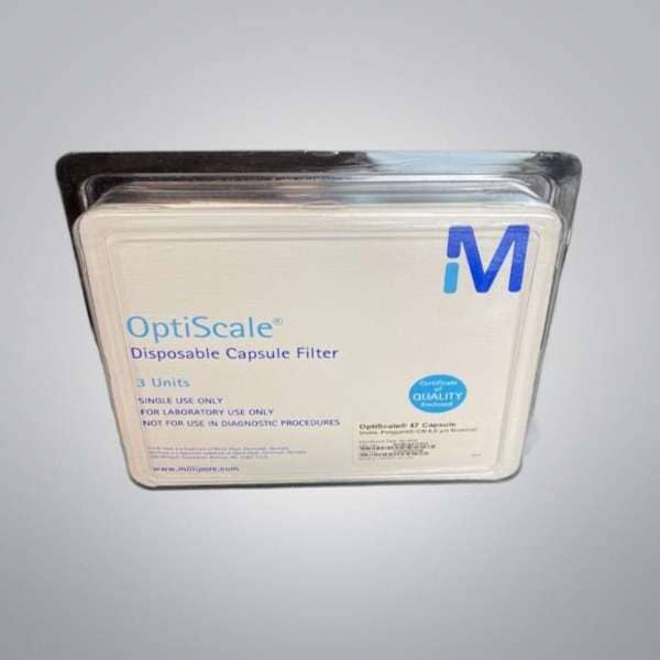 Millipore Capsule Filter OptiScale 47 Sealed Pack 3 Filters SN50A47HH3 Filters Millipore