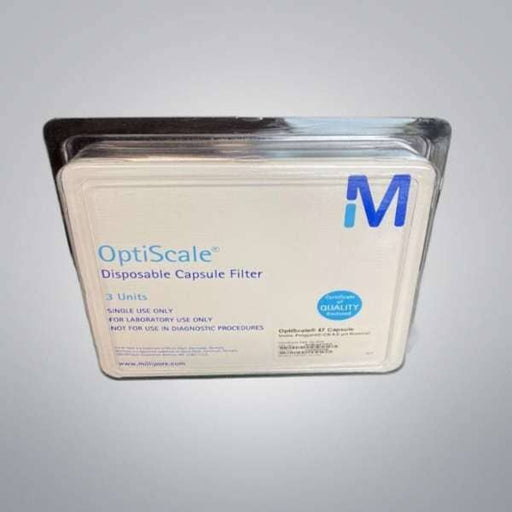 Millipore Capsule Filter OptiScale 47 Sealed Pack 3 Filters SN50A47HH3 Filters Millipore