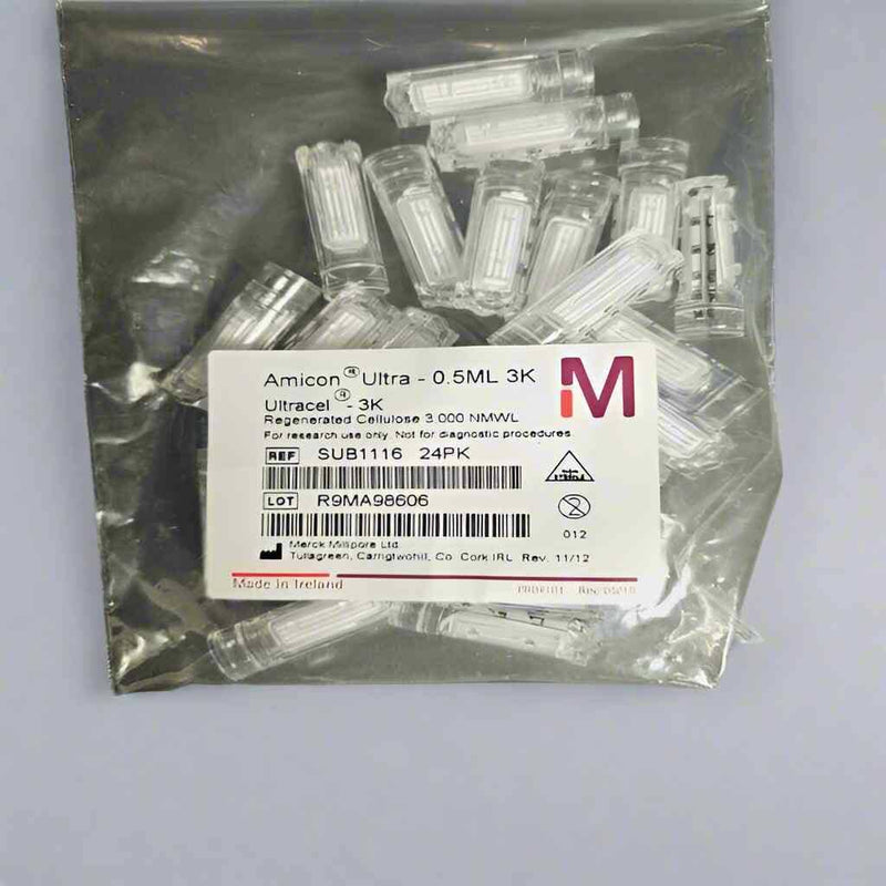 Millipore Centrifuge Filter 15 ml Amicon Pro with Ultra-0.5 Device 12 Filters Filters Millipore