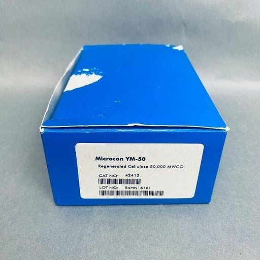Millipore Centrifuge Filter Microcon YM-50 RC 50K NMWL Lot of 19 Filters Filters Millipore