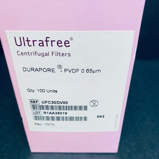 Millipore Centrifuge Filter Ultrafree Durapore 0.65 um 0.5 ml PVDF 100 Filters Filters Millipore