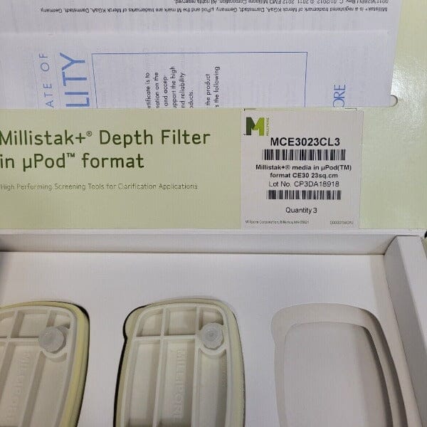 Millipore Depth Filter Pod Millistak+ 23 cm2 2 Filters Filters Millipore