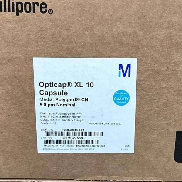Millipore Filter Capsule Opticap XL 10 Polygard-CN 5 um KN50A10TT1 Filters Millipore