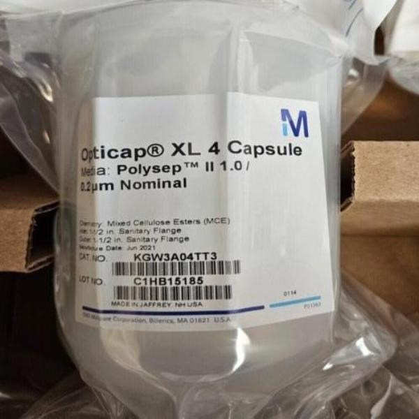 Millipore Filter Capsule Polysep II Opticap XL 4 MCE 0.2 um 10 Filters Filters Millipore