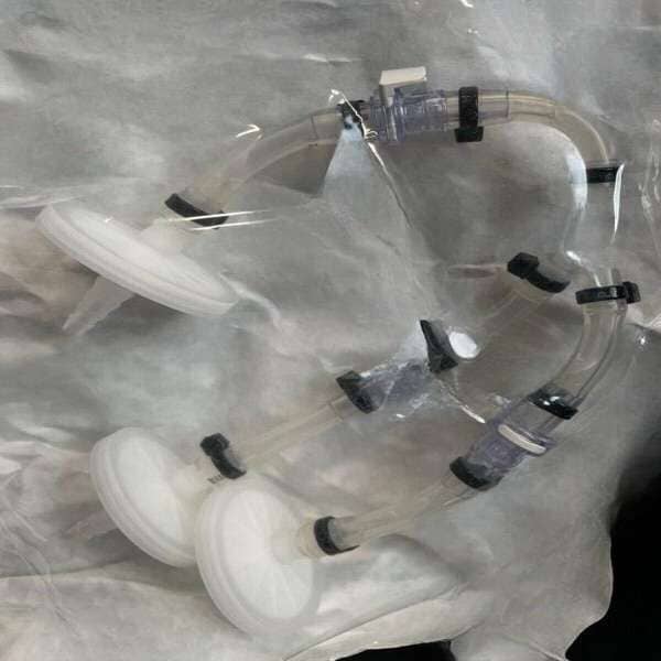 Millipore Filter Filter Assembly Y Two Filter Assemblies with 3 Filters Each Filters Millipore