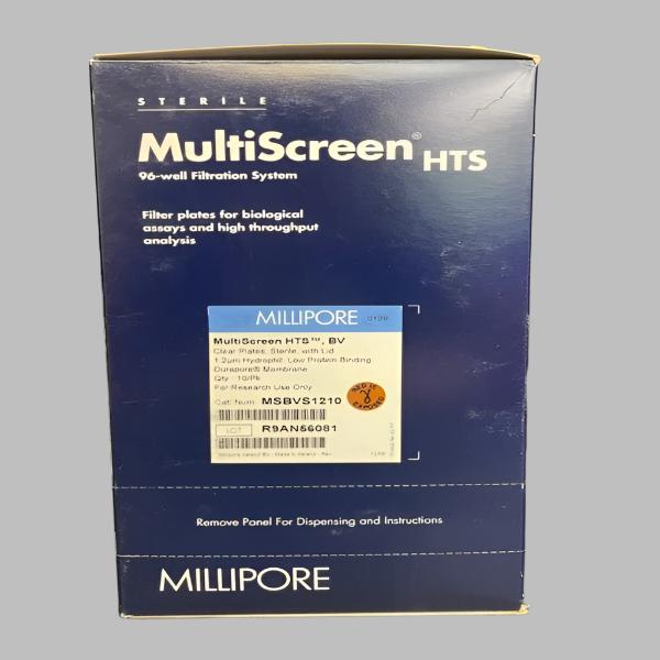 Millipore Filter Microplate 96 Well 1.2 um Indiv Sealed 8 Plates Filters Millipore