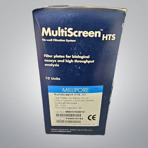 Millipore Filter Microplate MultiScreen 96 Well 0.45 um 10 Filter Plates Filters Millipore