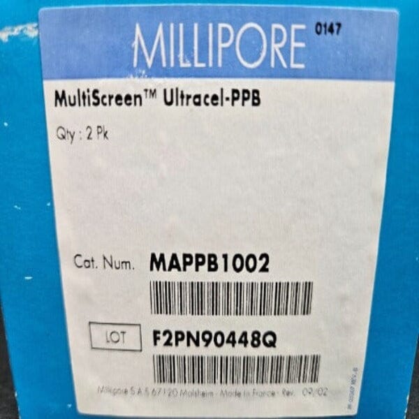Millipore Filter Microplate MultiScreen 96 Well Ultracel-PPB 2 Filter Plates Filters Millipore