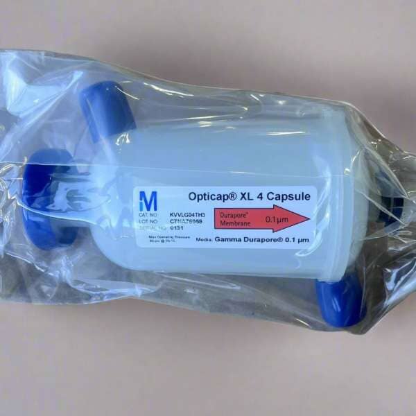 Millipore Filter Opticap XL4 0.1 µm Inline 1.5 Tri-Clamp - 9/16 Hose Barb Filters Millipore