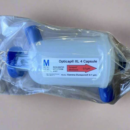 Millipore Filter Opticap XL4 0.1 µm Inline 1.5 Tri-Clamp - 9/16 Hose Barb Filters Millipore