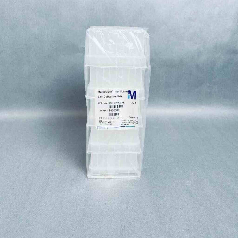 Millipore Microplate 96 Well 2 ml Deep Well Total of 25 Plates Petri Dishes/Culture Plates Millipore