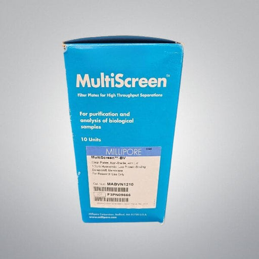 Millipore Microplate MultiScreen 96 Well 1.2 um PVDF Pack of 10 Filter Plates Filters Millipore