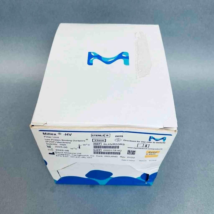 Millipore Millex-HV Low Protein Binding Durapore 0.45 um Lot of 48 Filters Filters Millipore