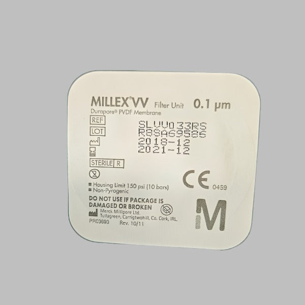Slgp033rs Millipore SLVV033RS Millex VV Filter Unit 0.1um PVDF — Life Sciences ...