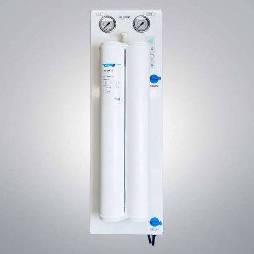 Millipore Milli-Q Dual Gauge Wall Mount Bracket with Prepak Filter 1 Filters Millipore