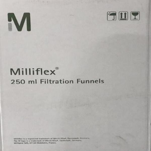 Millipore Milliflex Filter Funnel 250 ml 0.45 um 8 Filters Filters Millipore