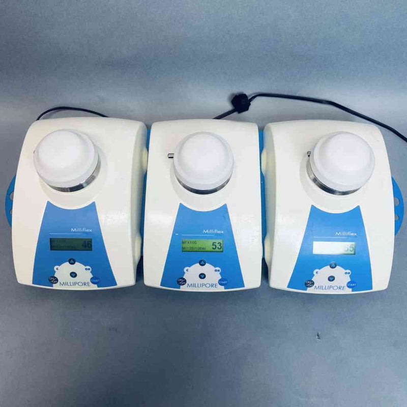 Millipore Milliflex Triple PLUS Pump Kit with Pump Head; 3 Pumps MXPPLUS03 Attachment Pump Heads Millipore