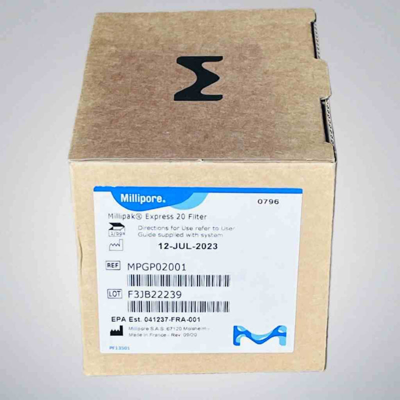 Millipore Millipak Express 20 Filter 0.22 um Durapore Filters Millipore