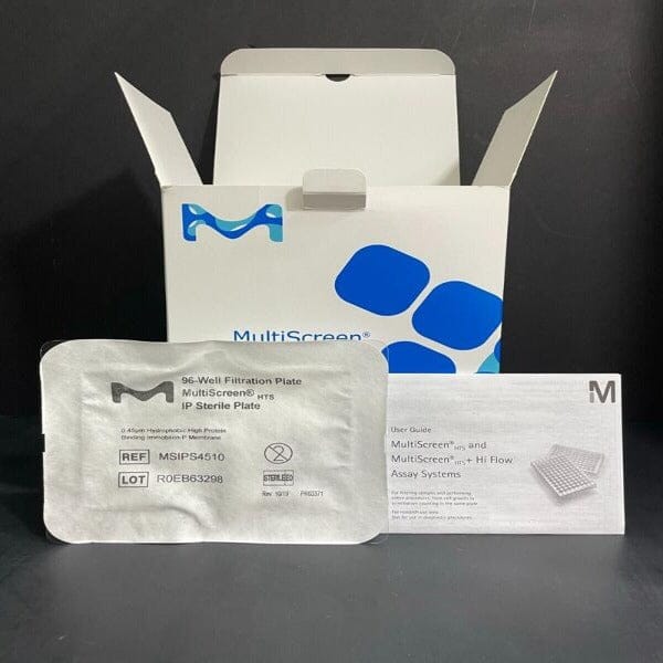 Millipore MulitScreen Filter Plate 96 Well 0.45um PVDF Pack of 10 Filter Plates Filters Millipore