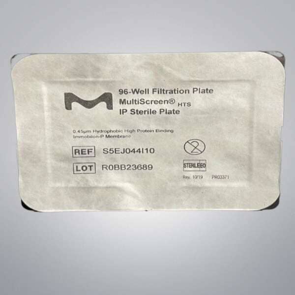Millipore MultiScreen Filter Plate 96 Well 0.45um PVDF Pack of 10 Filter Plates Filters Millipore