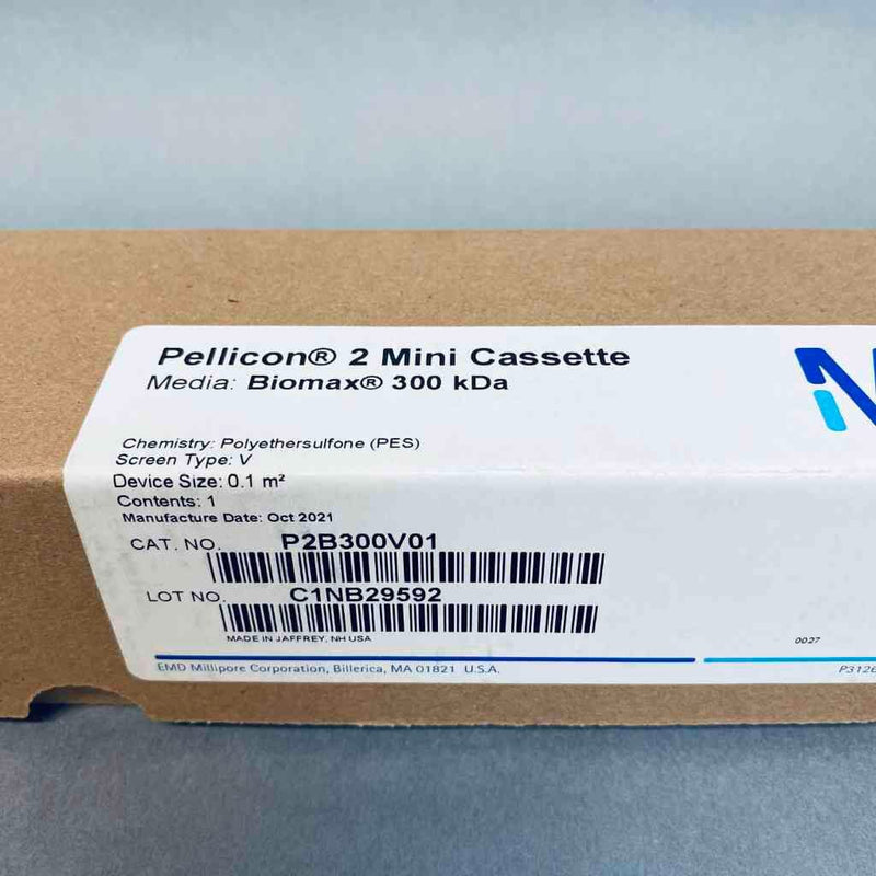Millipore Pellicon 2 Mini Cassette with Biomax Membrane 300 kDa Filters Millipore