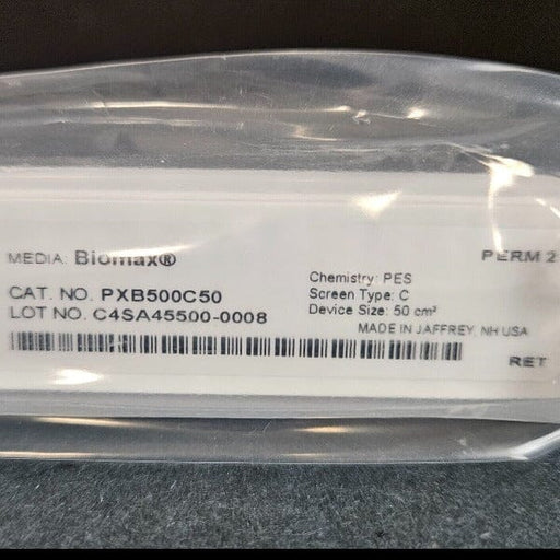 Millipore Pellicon XL50 Cassette with Biomax 500 kDa MWCO PXB500C50 Filters Millipore