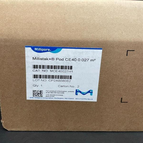 Millipore Pod Depth Filter Millistak+ 27 cm2 Sealed Package MCE40027H1 Filters Millipore