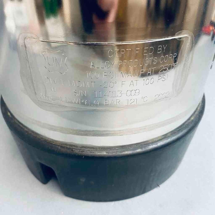 Millipore Pressure Vessel 20L Stainless Steel Other Medical & Lab Equipment Millipore