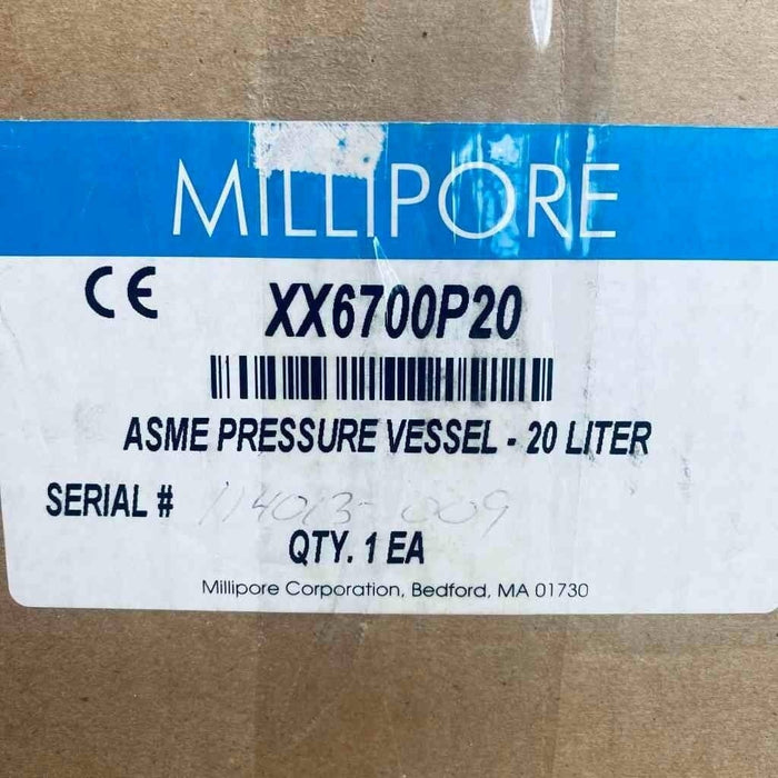 Millipore Pressure Vessel 20L Stainless Steel Other Medical & Lab Equipment Millipore