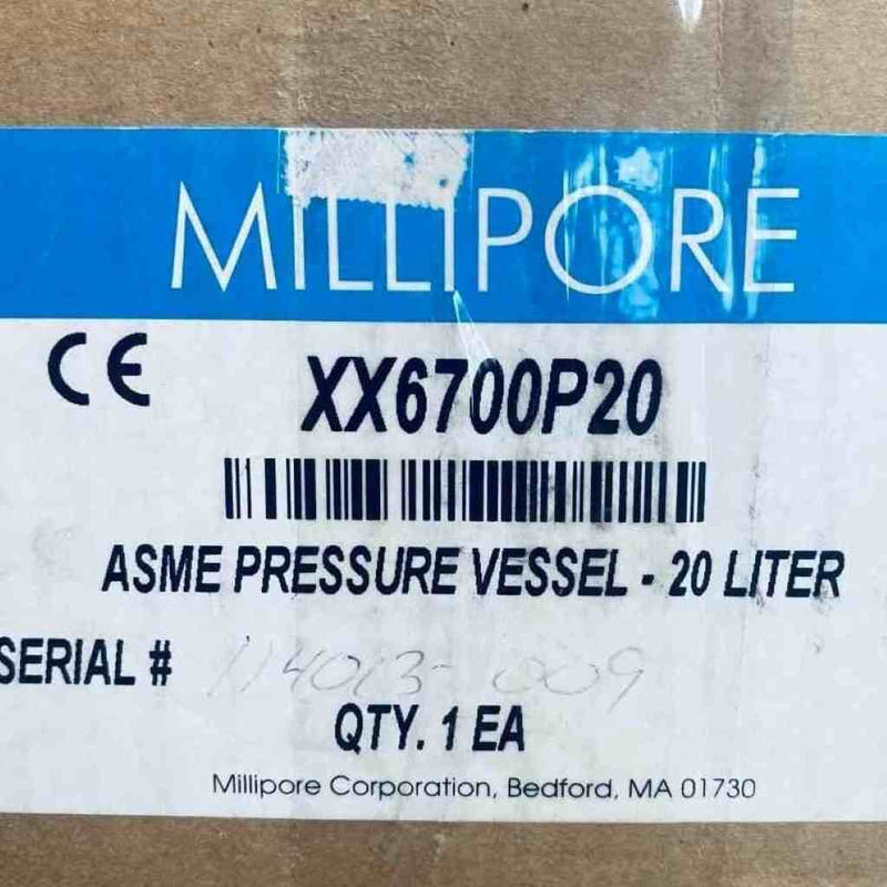 Millipore Pressure Vessel 20L Stainless Steel Other Medical & Lab Equipment Millipore