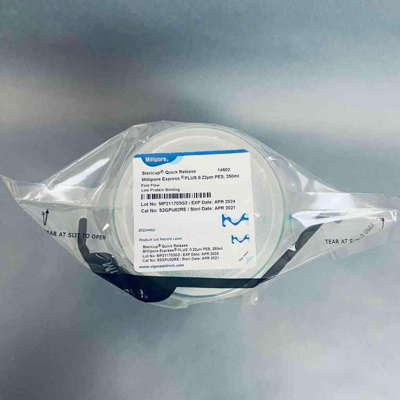 Millipore Stericup Quick Release Vacuum Filtration System 0.22 um Pack of 12 Filters Filters Millipore