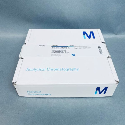 Millipore TLC Silica Gel 60 F254 20 x 20 Glass Plates Lot of 6 Plates Chromatography Columns & Reservoirs Millipore