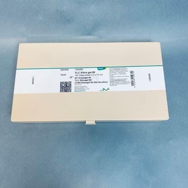 Millipore TLC Silica Gel 60 Glass Plate 2.5 x 7.5 cm Pack of 100 Plates Chromatography Columns & Reservoirs Millipore