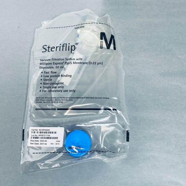 Millipore Vacuum Filter Tubes Steriflip 50 ml Case of 25 Filter Tubes Filters Millipore