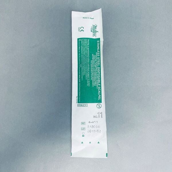 Miltex Disposable Scalpel Stainless Steel Size 11 Total of 34 Scalpels Scalpels, Surgical Blades & Handles Miltex