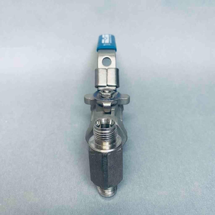 Milwaukee Valve Fire Safe Ball Valve 3/8 in. FNPT Stainless Steel Valves Milwaukee Valve
