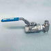 Milwaukee Valve Fire Safe Ball Valve 3/8 in. FNPT Stainless Steel Valves Milwaukee Valve