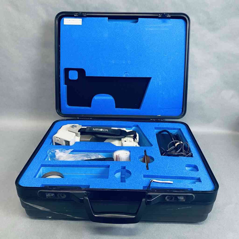 Minolta Spectrophotometer Pulsed Xenon with Accessories Spectrometers & Spectrophotometers Minolta