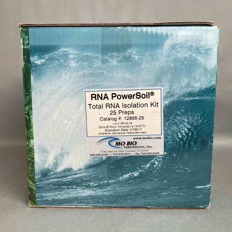 MO Bio Laboratories RNA Power Soil Total RNA Isolation Kit Pack of 25 Preps Lab Chemicals and Reagent Kits MO BIO