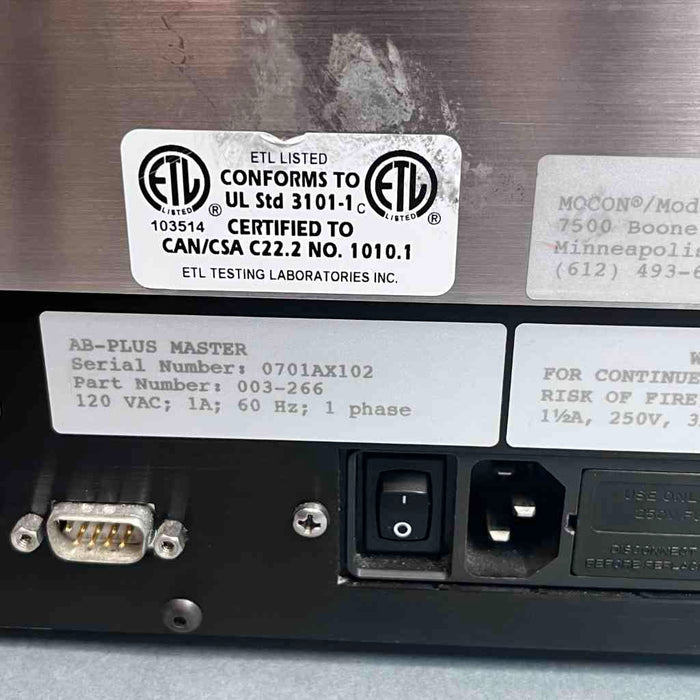 MOCON Automatic Balance AB-PLUS For Parts Lab Scales & Beam Balances MOCON