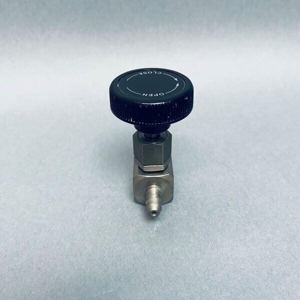 Monel Needle Valve CGA 110 x 1/4 in. Hose Barb Stainless Steel Needle Valves Monel
